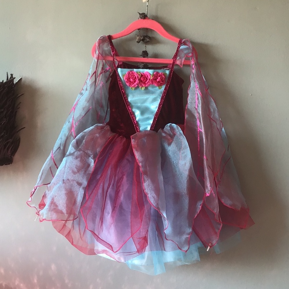 Fairy princess gown/costume with velvet bodice